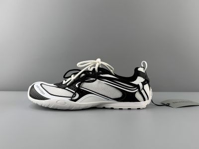 Balenciaga Radar Low-Top Sports and Casual Black/White Upper Shoes
